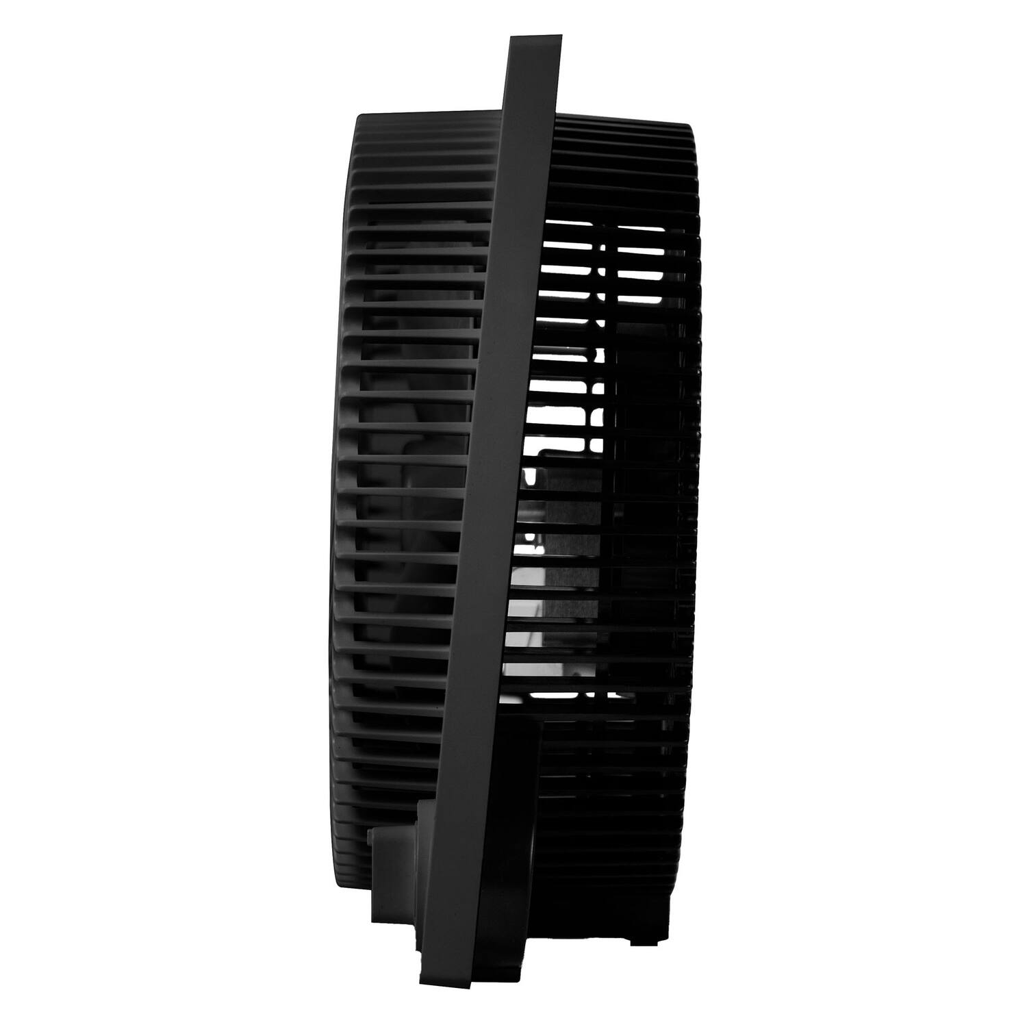 Alt View 9. Black+Decker - 9-inch Frameless Box Fan, Portable Quiet Desk Fan with 3 Speeds, Lightweight Freestanding Design, BFB09B - Black.