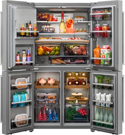 KitchenAid 19.4 Cu. Ft. French Door Refrigerator with Flexible KitchenAid 19.4 Cu. Ft. French Door Refrigerator with Flexible