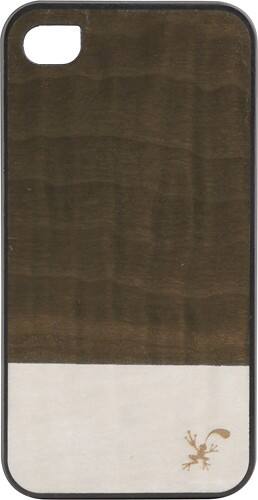 Front Standard. iFrogz - Natural Case for Apple® iPhone® 4 and iPhone 4S - Brown.