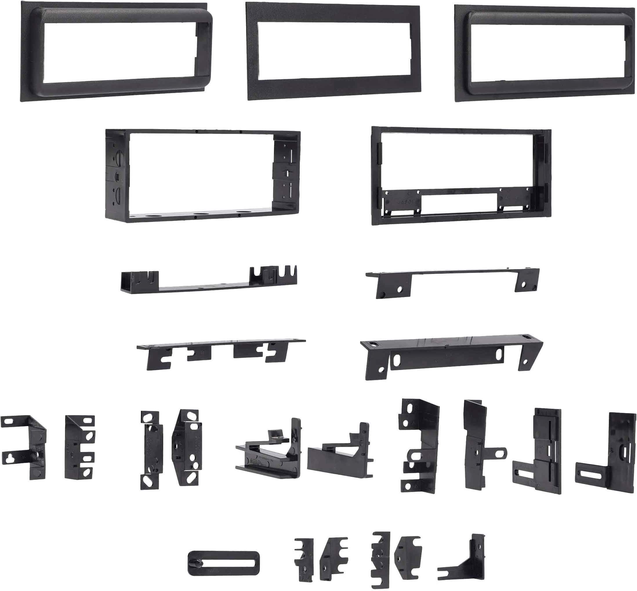 Alt View 11. Metra - Dash Kit for Select 1982-2005 GM Vehicles - Black.