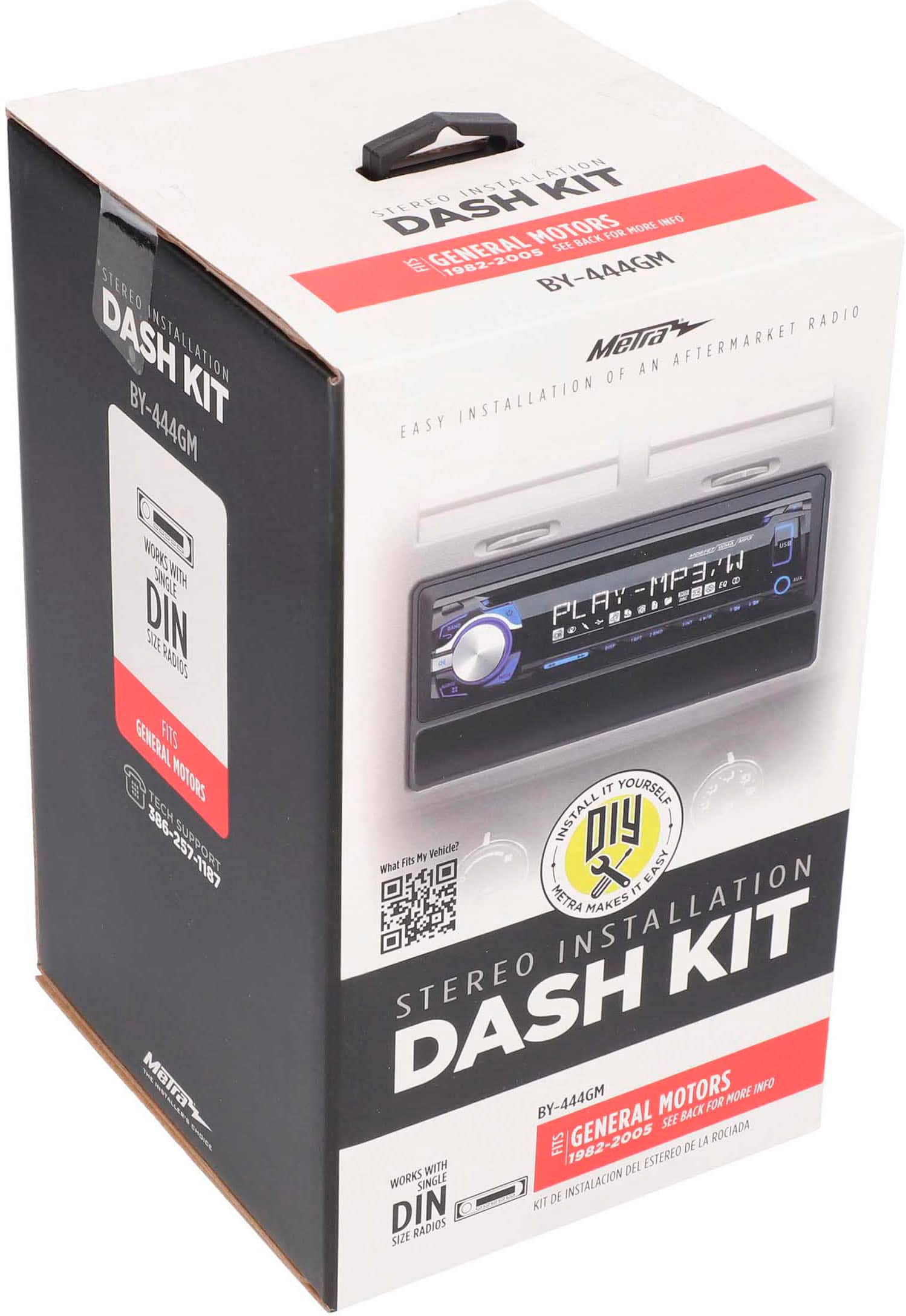 Alt View 15. Metra - Dash Kit for Select 1982-2005 GM Vehicles - Black.