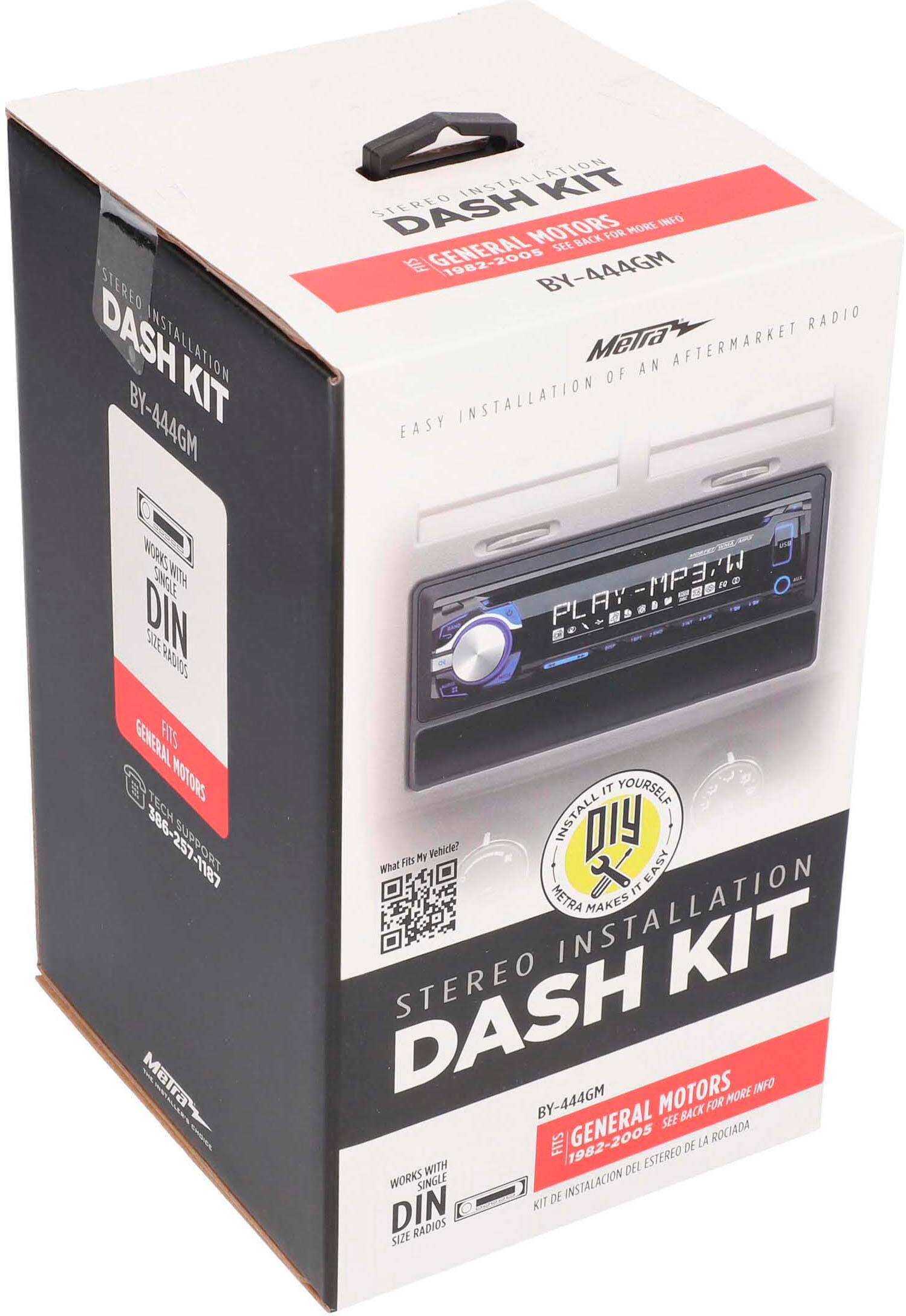 Alt View 15. Metra - Dash Kit for Select 1982-2005 GM Vehicles - Black.