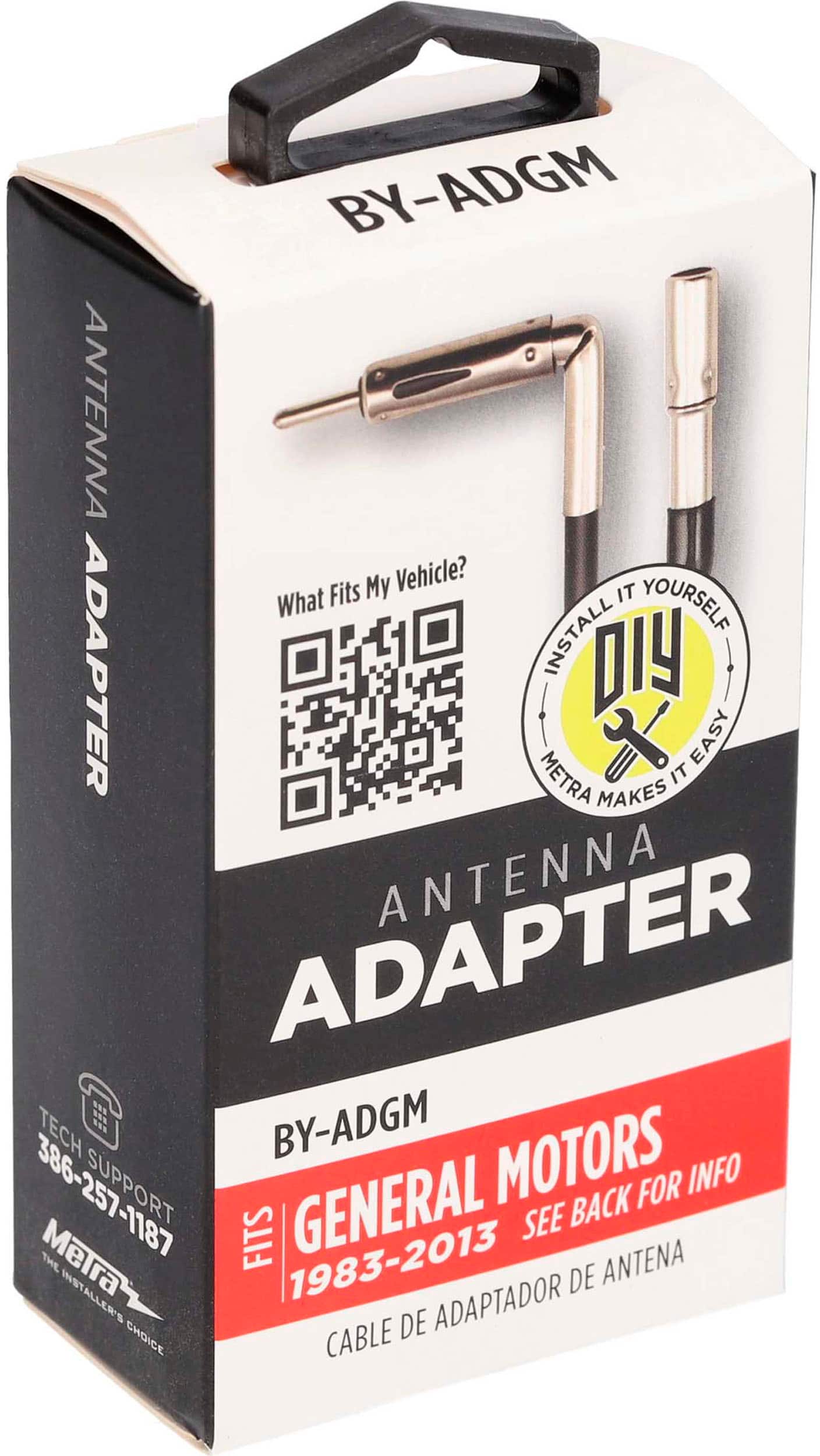 Alt View 15. Metra - Antenna Adapter - Black.