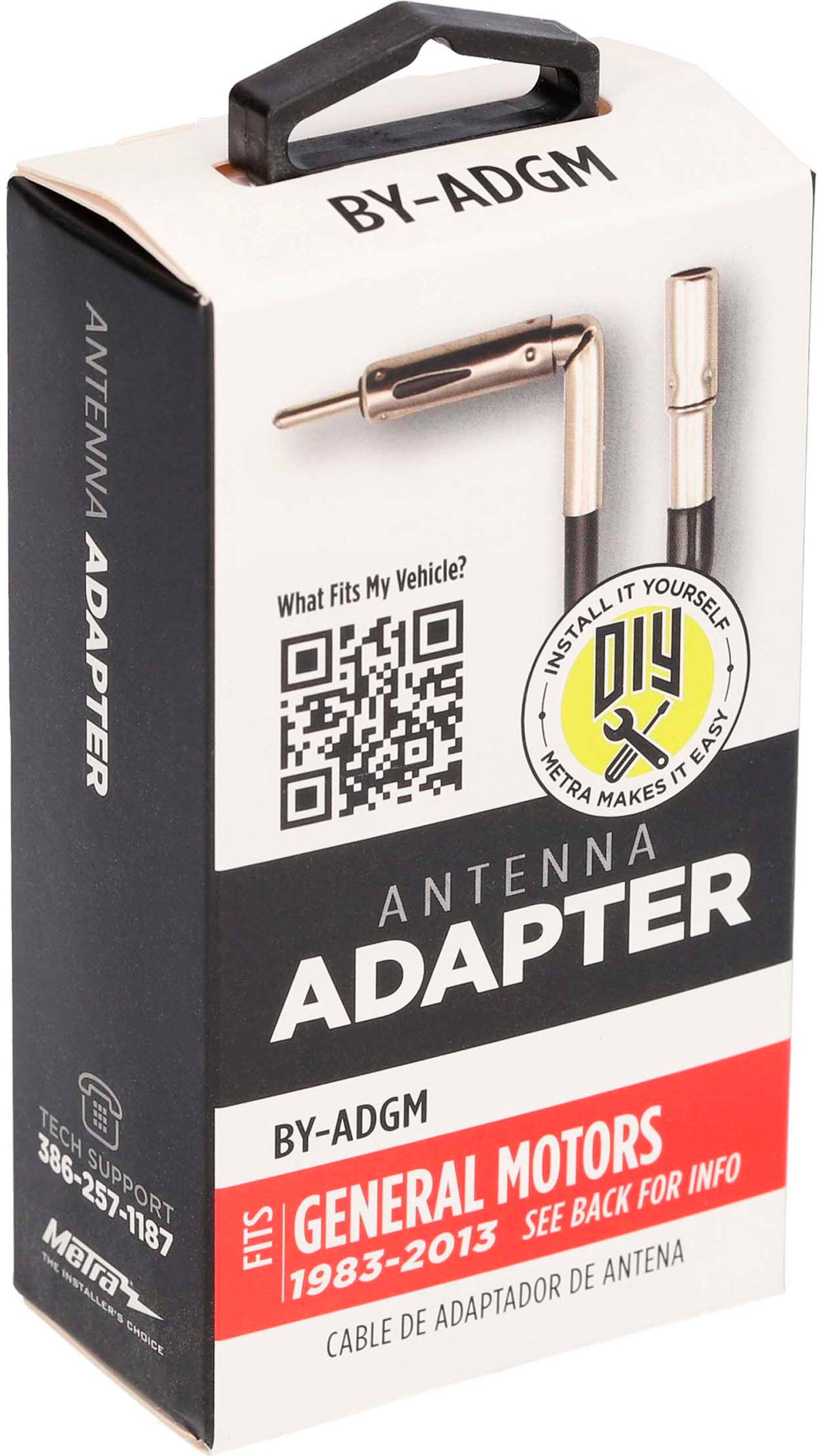 Alt View 15. Metra - Antenna Adapter - Black.