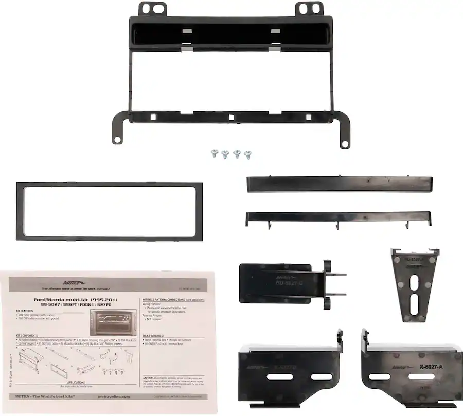 Panel Estéreo De Radio Yuyue Para Ford Everest Ranger Mazda | Cuotas