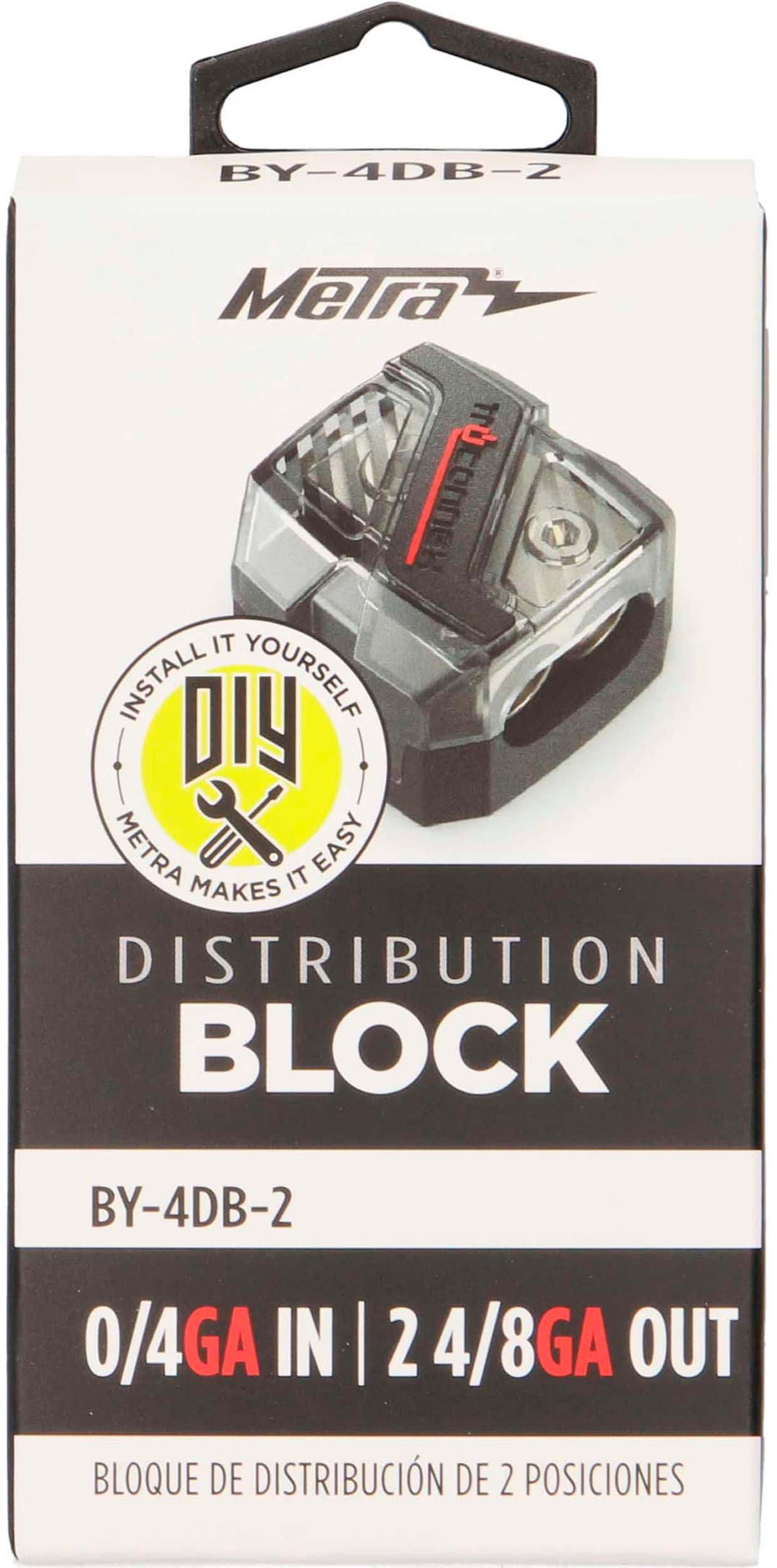 KICKER Power Distribution Block Black 46DB4 - Best Buy