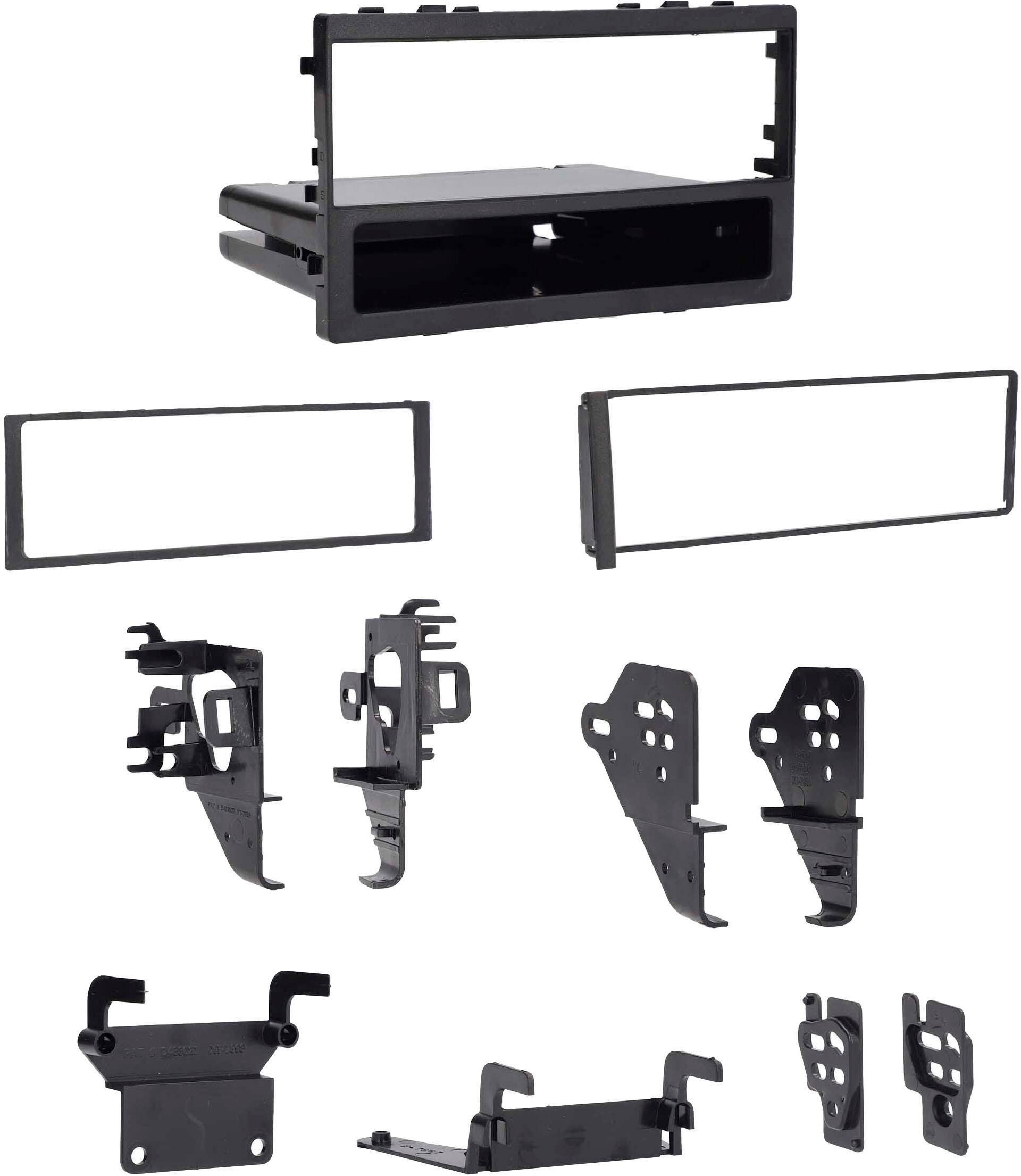 Alt View 11. Metra - Dash Kit for Select 1988-2006 Acura, Honda and Isuzu Vehicles - Black.