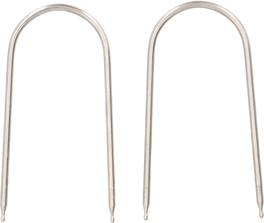 Metra - Radio Removal Tool for Select 1988 and Later Ford, Lincoln, and Mercury Vehicles - Silver