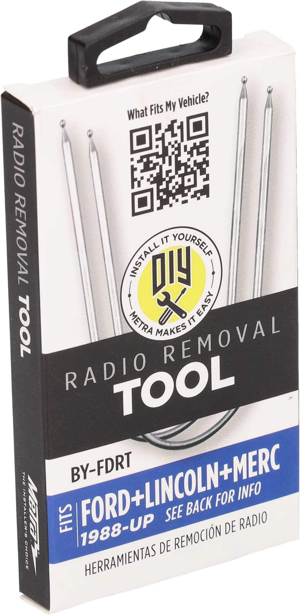 Alt View 12. Metra - Radio Removal Tool for Select 1988 and Later Ford, Lincoln, and Mercury Vehicles.