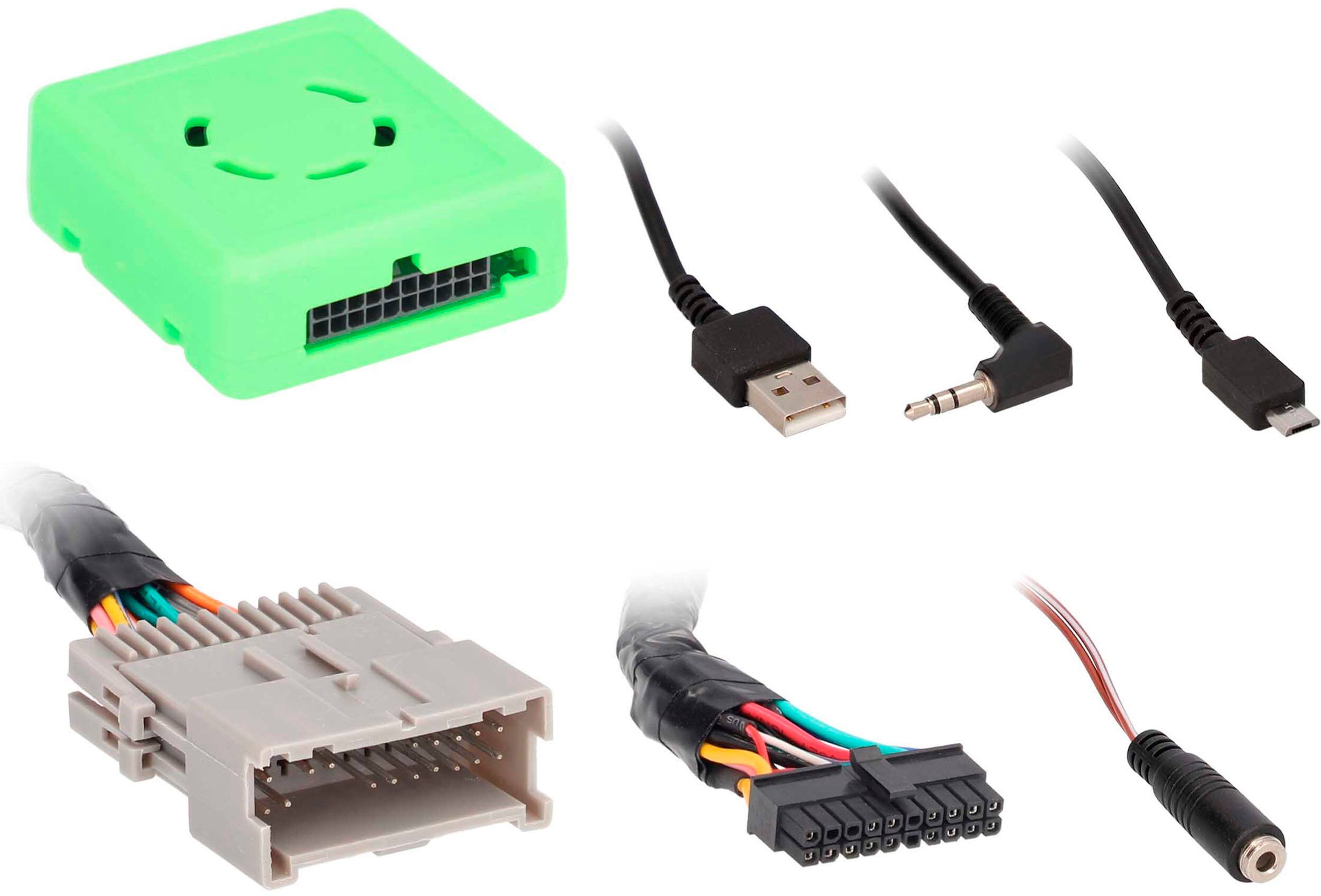 Angle. Metra - Steering Wheel Control Interface for Select General Motors Vehicles - Black.