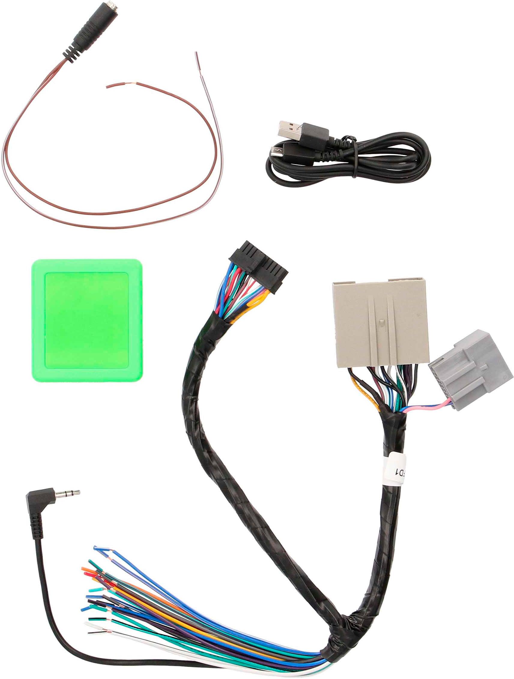 Alt View 12. Metra - Steering Wheel Control Interface for Select Ford, Lincoln and Mercury Vehicles - Black.