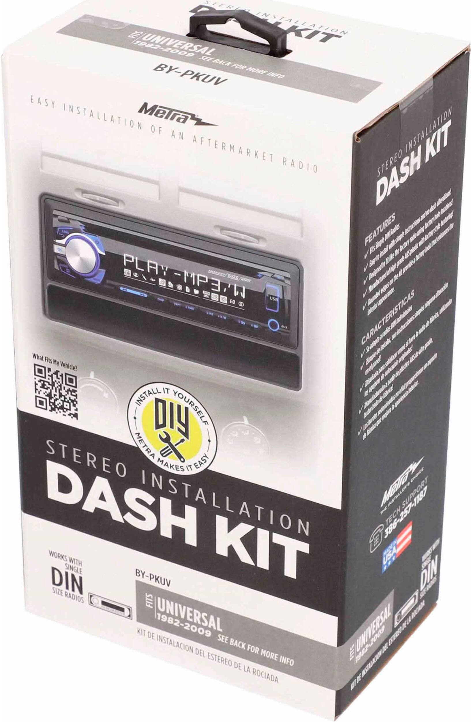 Alt View 13. Metra - Dash Kit - Black.
