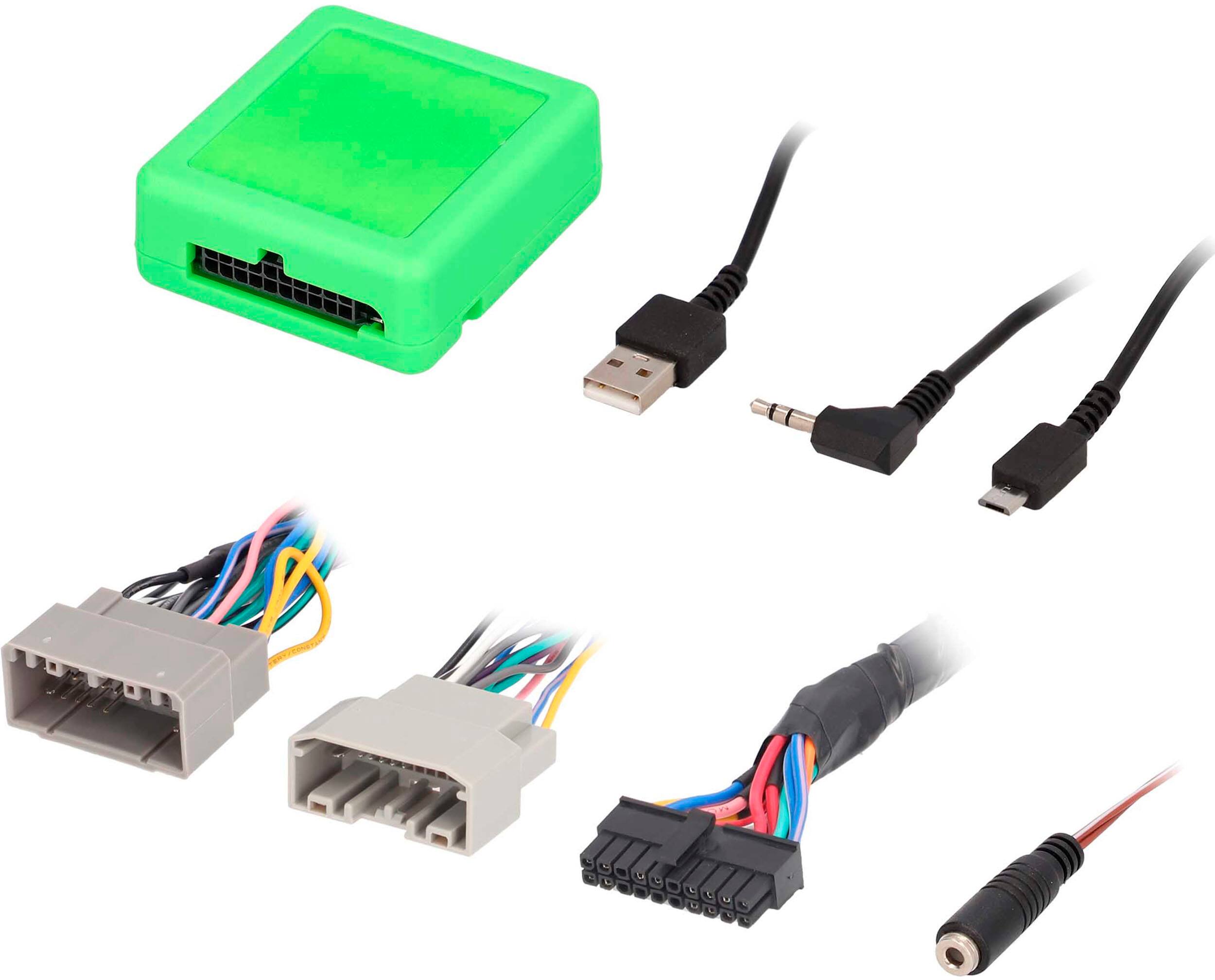 Left. Metra - Steering Wheel Control Interface for Select Chrysler, Dodge and Jeep Vehicles - Black.