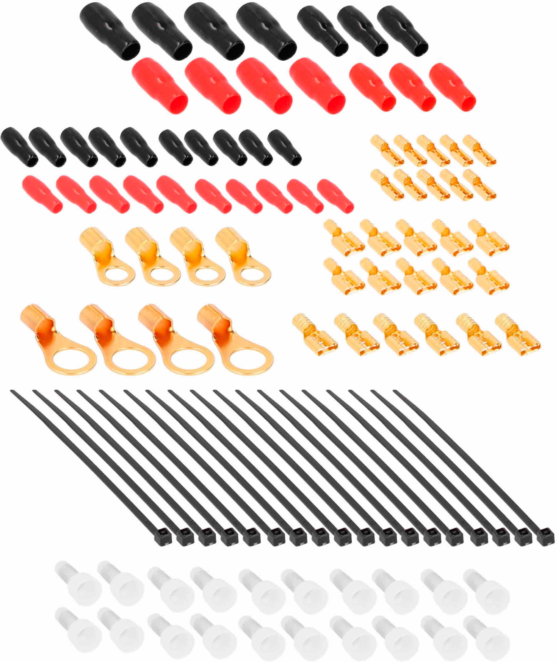 Angle. Metra - Installation Hardware Kit - Gold.