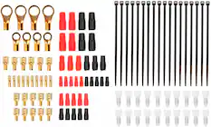 Front. Metra - Installation Hardware Kit - Gold.