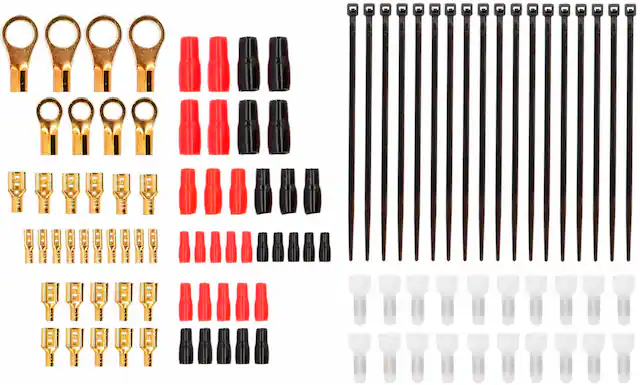 Front. Metra - Installation Hardware Kit - Gold.