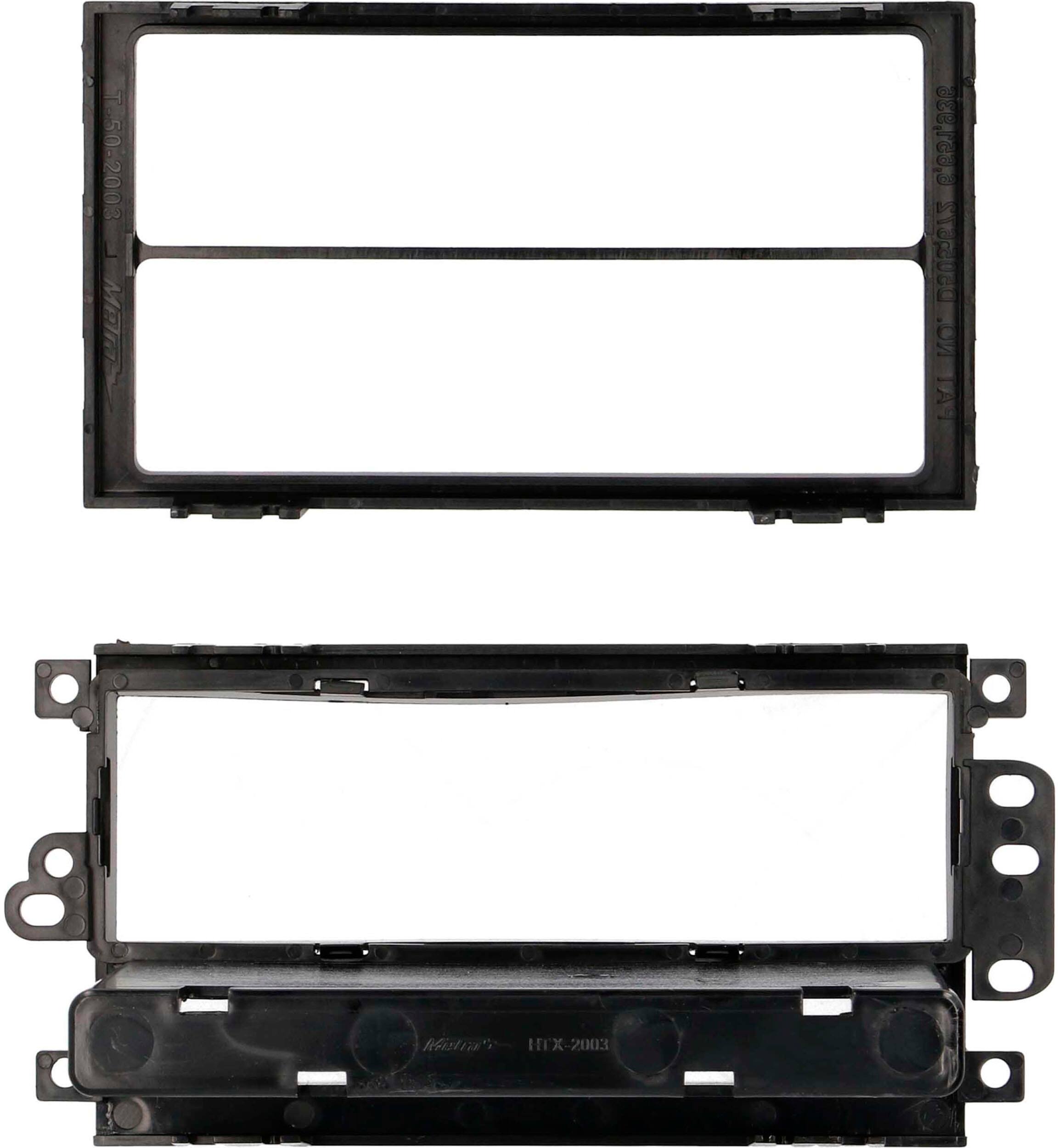 Alt View 13. Metra - Dash Kit for Select 1990-2012 GM, Isuzu and Suzuki Vehicles - Black.