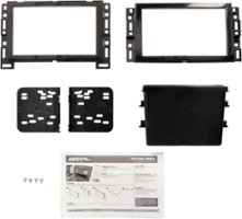 Metra - Dash Kit for Select 2005-2020 GM Vehicles - Black - Front_Zoom