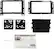 Front. Metra - Dash Kit for Select 2005-2020 GM Vehicles - Black.