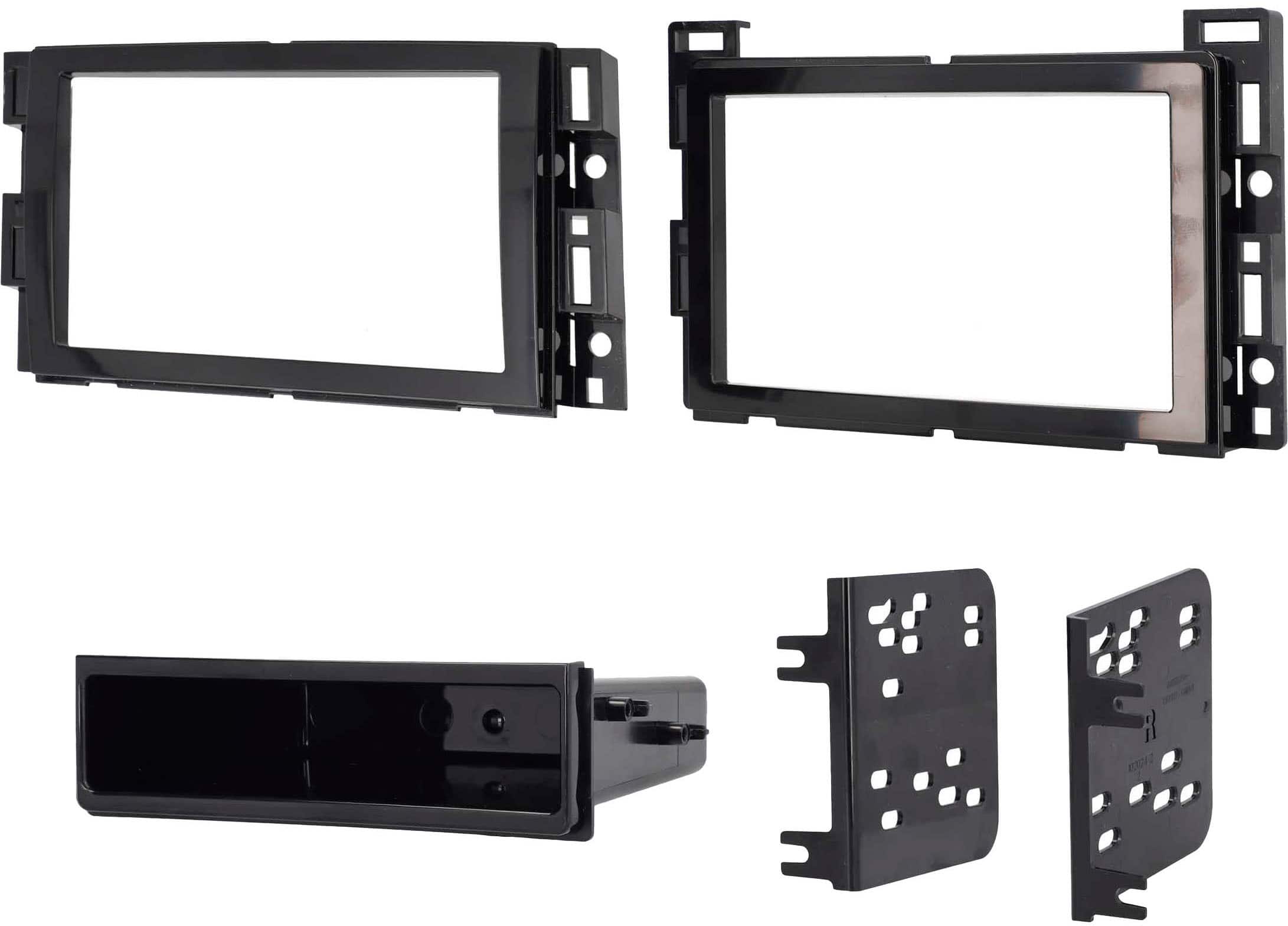 Alt View 12. Metra - Dash Kit for Select 2005-2020 GM Vehicles - Black.