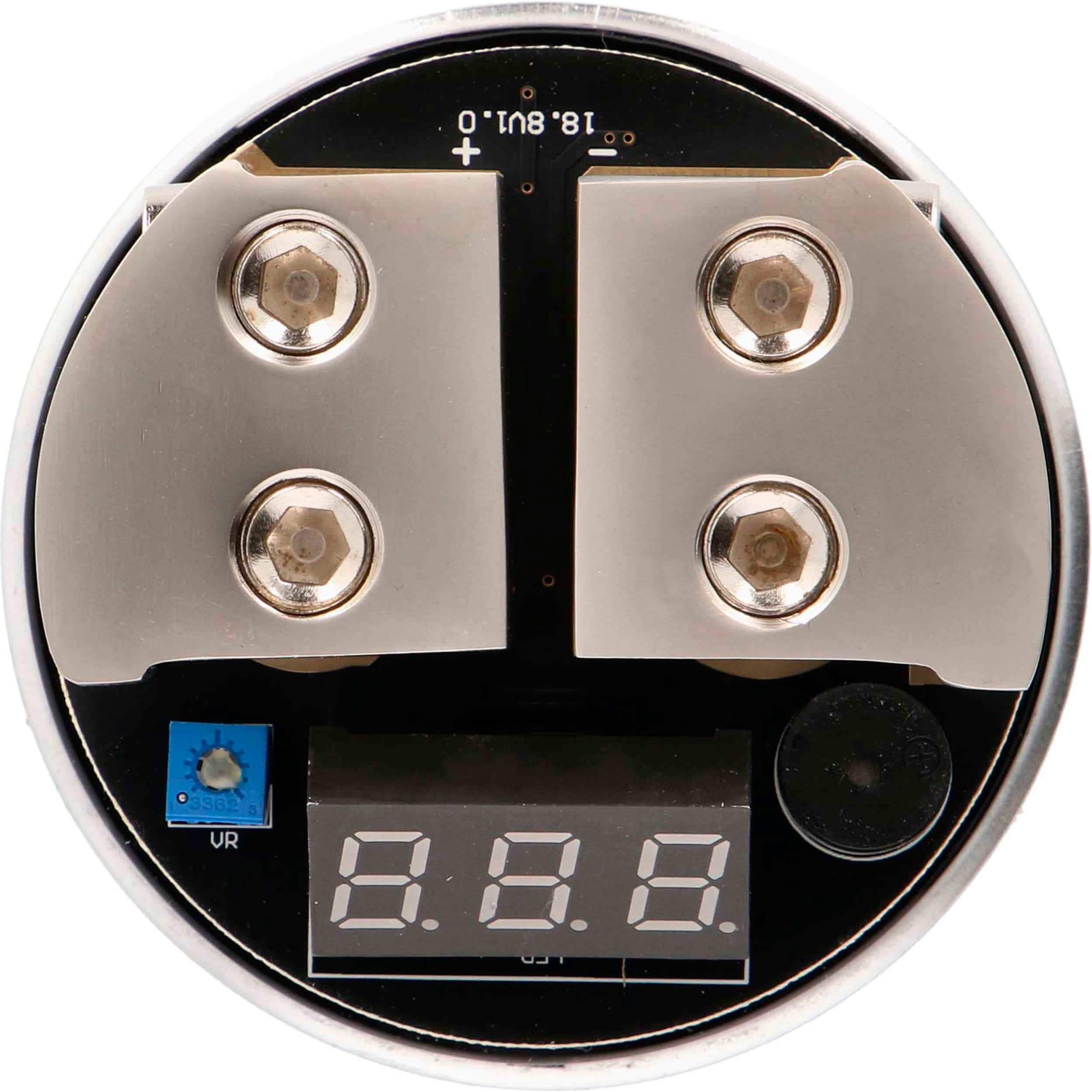 Alt View 13. Metra - One Farad Digital Capacitor - Silver.