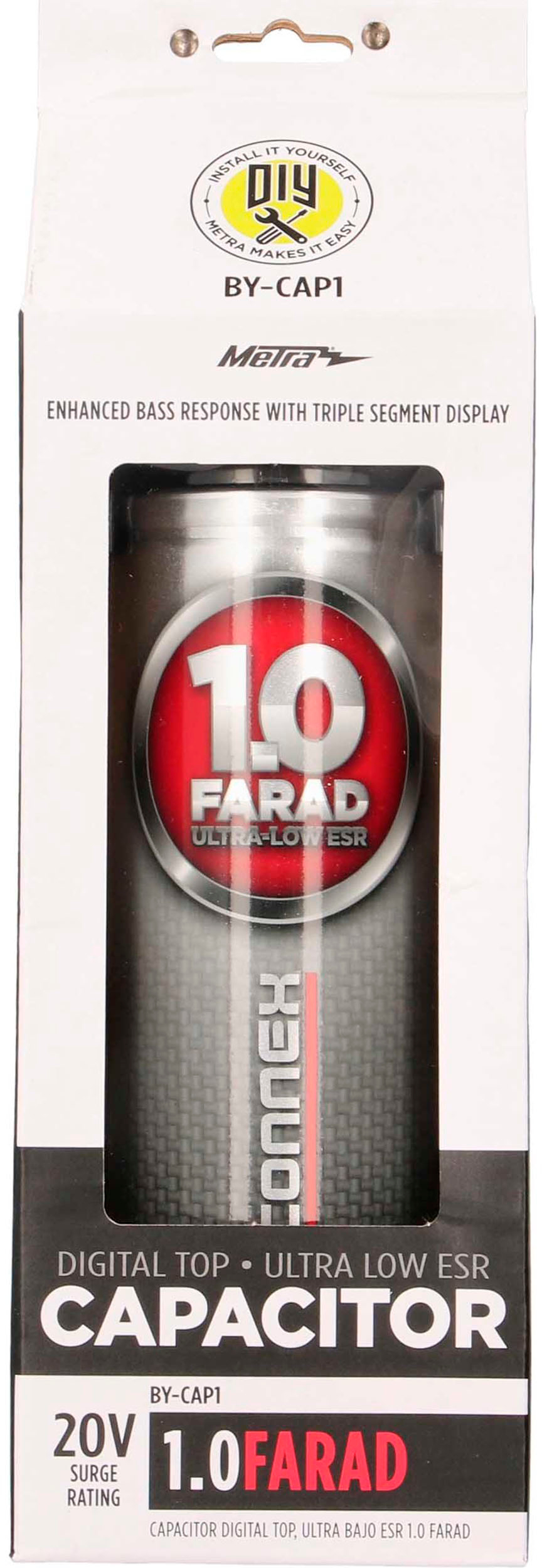 Metra One Farad Digital Capacitor Silver TCCAP1D - Best Buy
