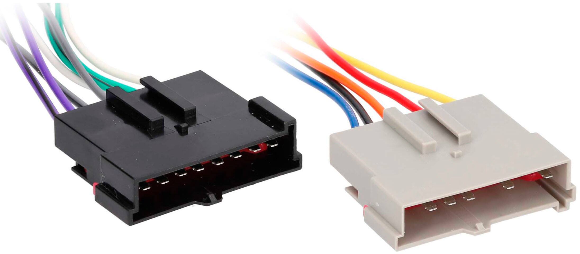 Angle. Metra - Speaker Harness for Select 1986-2002 Ford, Lincoln, Mercury and Mazda Vehicles - Multi.