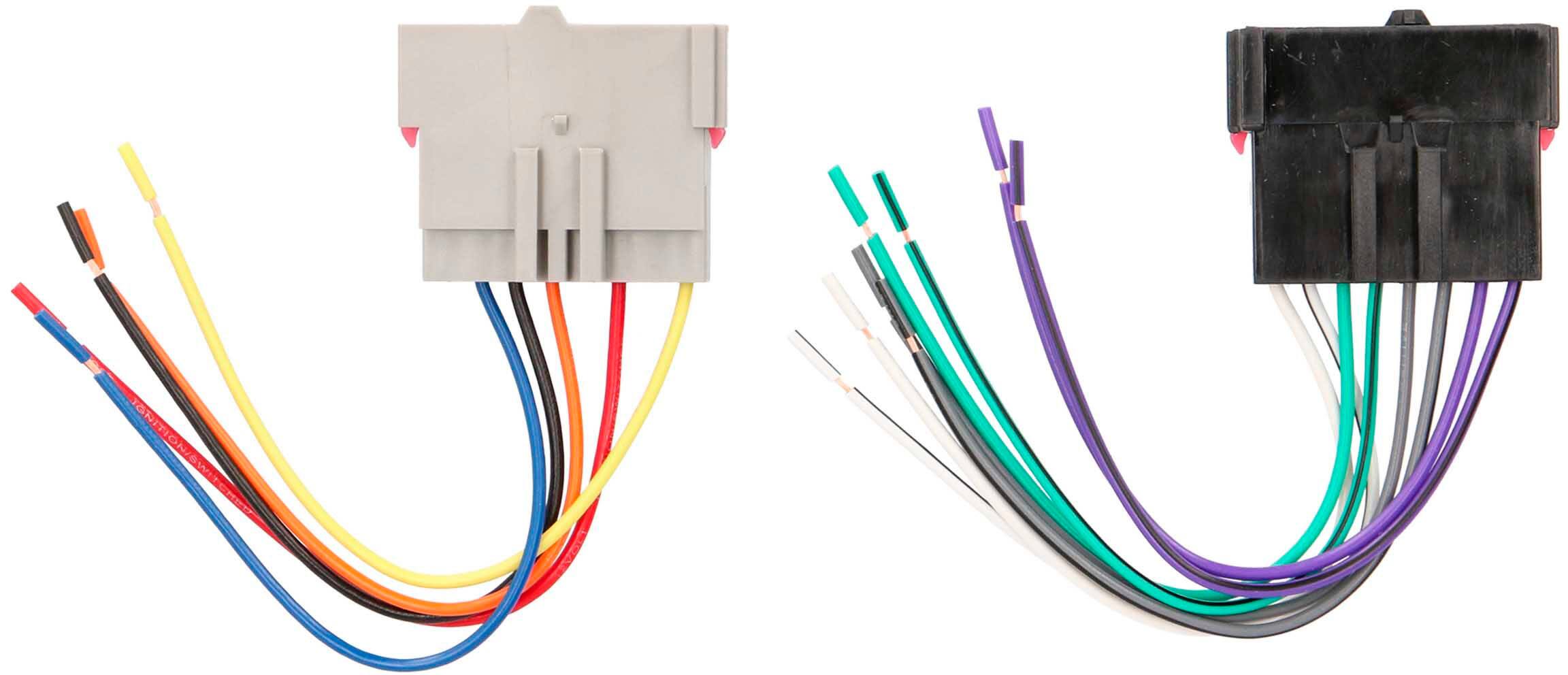Front. Metra - Speaker Harness for Select 1986-2002 Ford, Lincoln, Mercury and Mazda Vehicles - Multi.