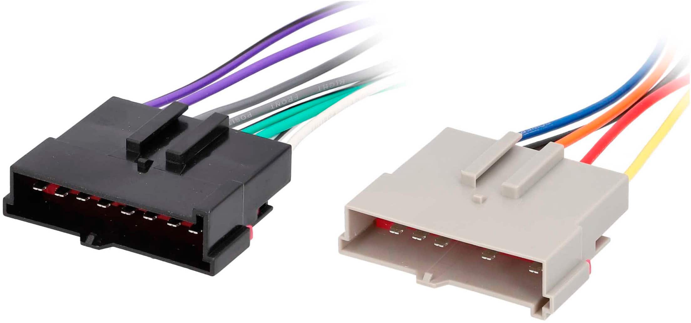 Left. Metra - Speaker Harness for Select 1986-2002 Ford, Lincoln, Mercury and Mazda Vehicles - Multi.