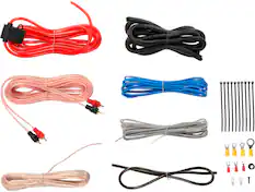 Front. Metra - 10 AWG Amp Kit - Multi.