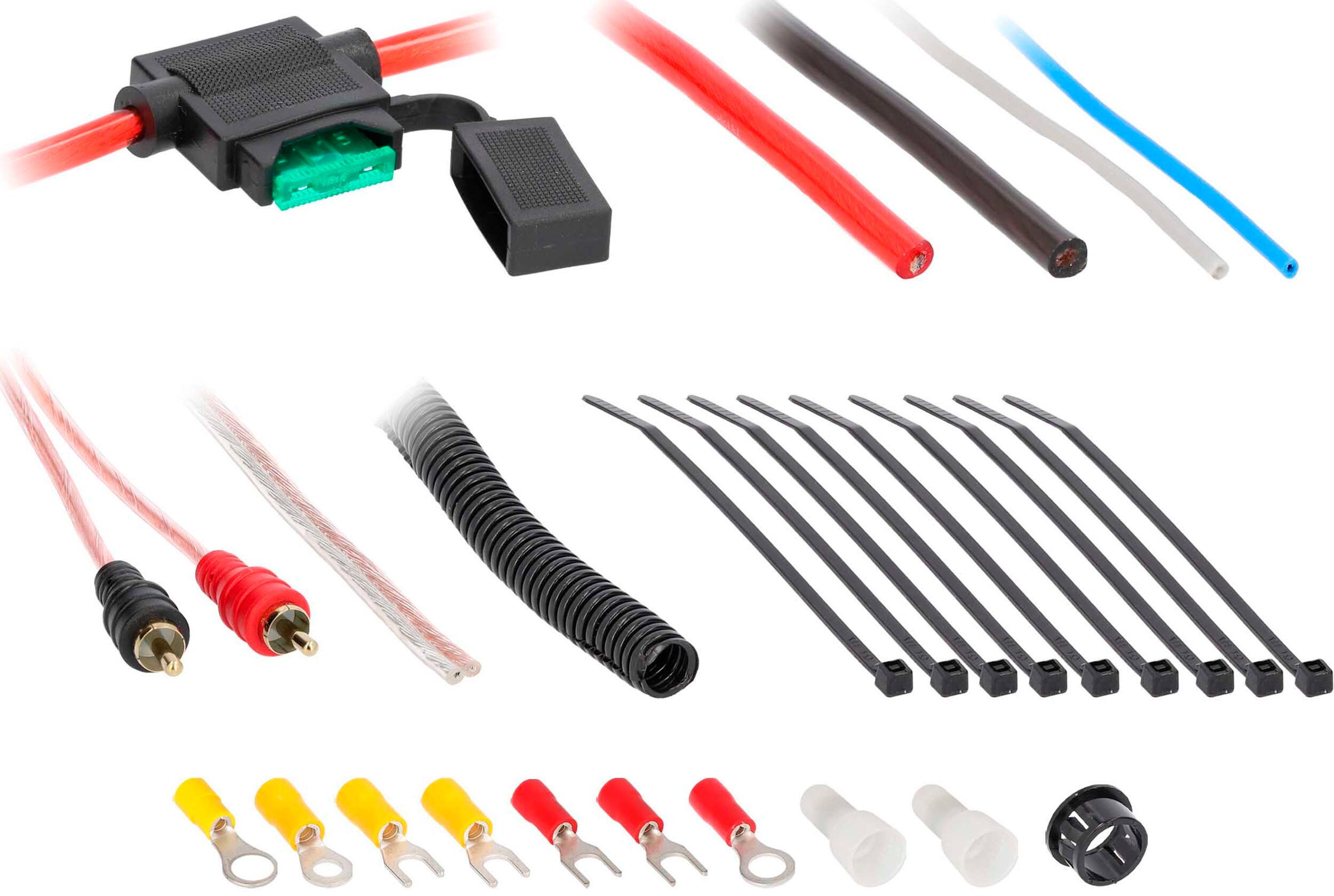 Alt View 11. Metra - 10 AWG Amp Kit - Multi.