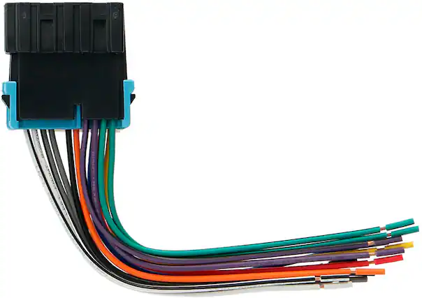 Front. Metra - Speaker Harness for Select 1986-2005 General Motors Vehicles - White.