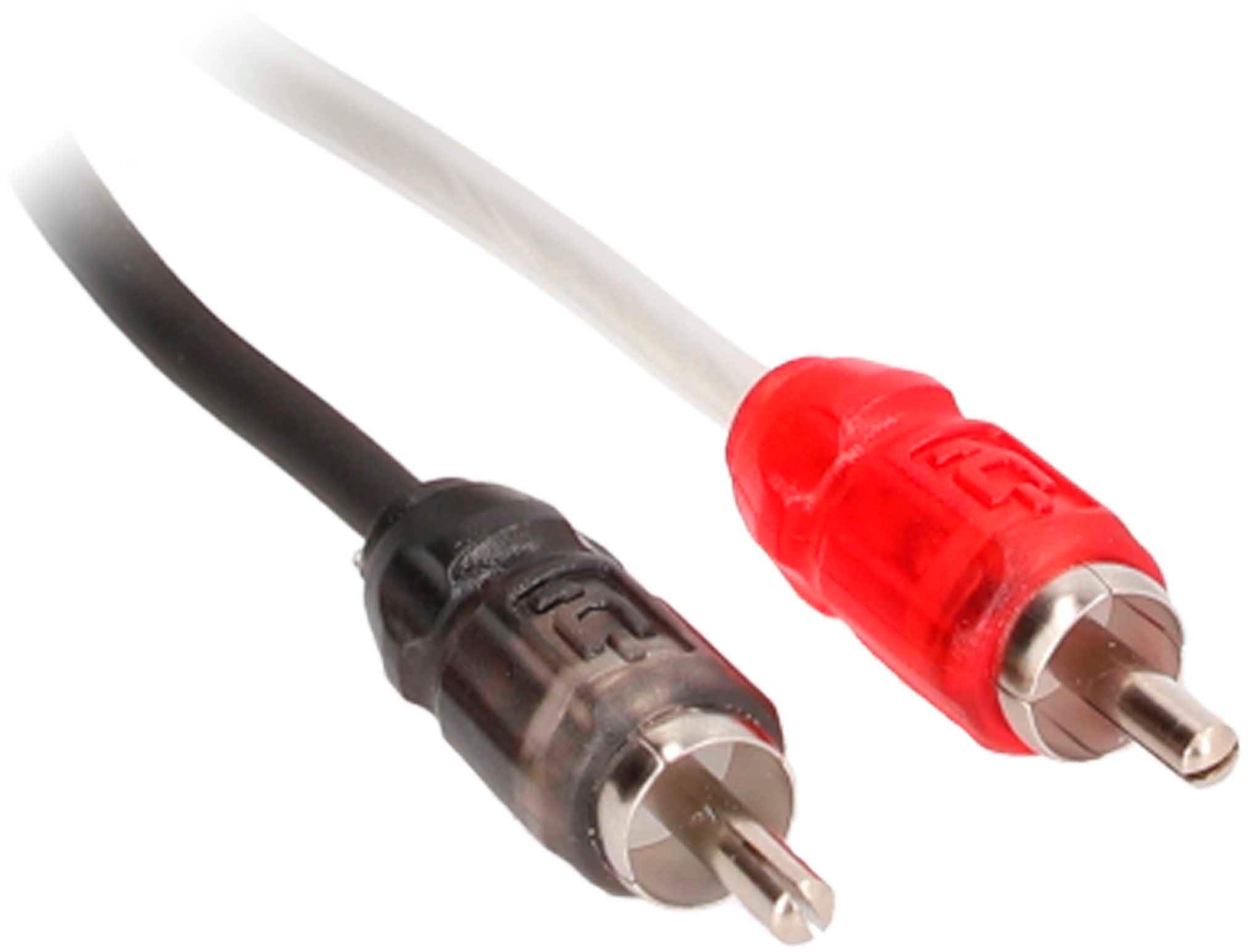 Alt View 11. Metra - 17' Interconnect RCA Cable (2-Pack) - Multi.