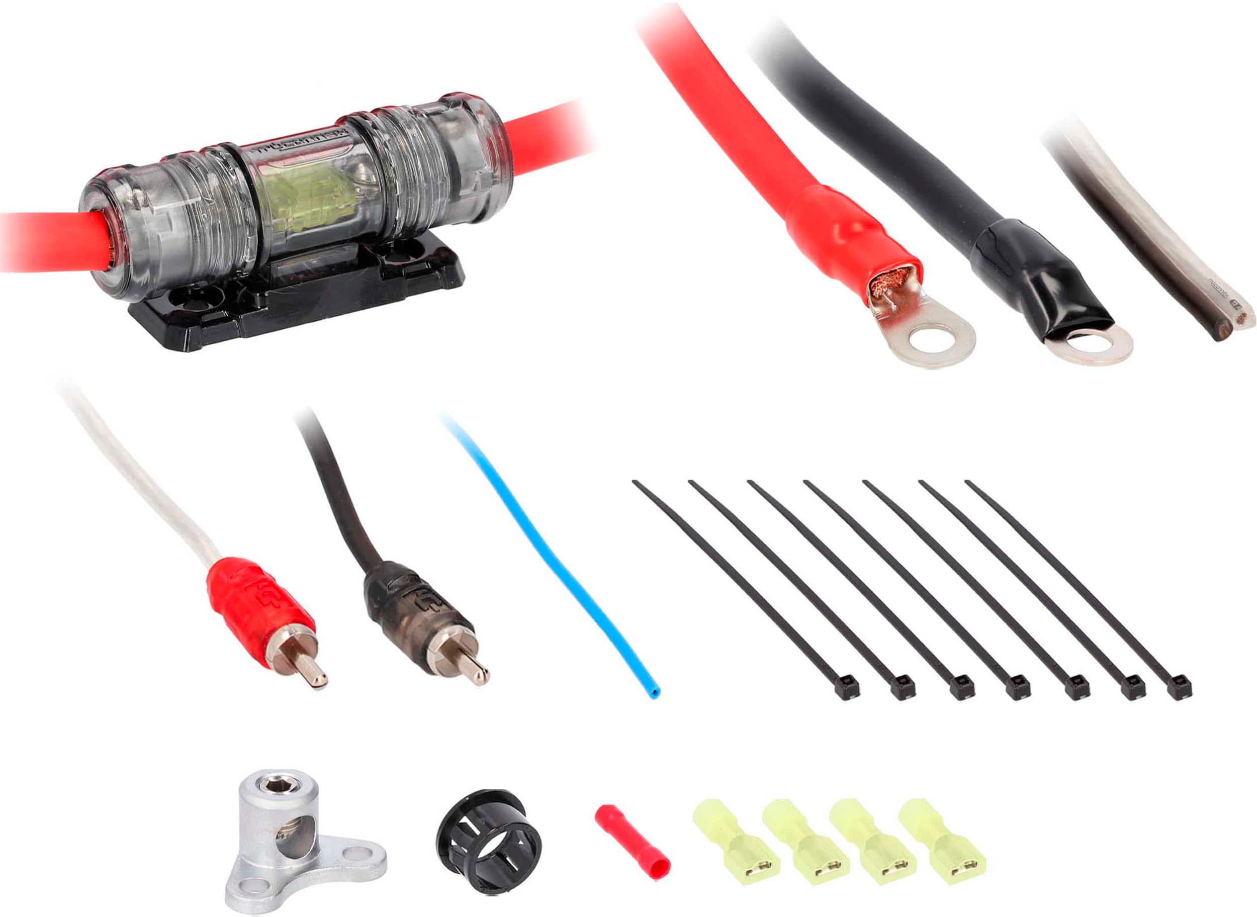 Alt View 11. Metra - 4 AWG Complete Amp Kit - Multi.