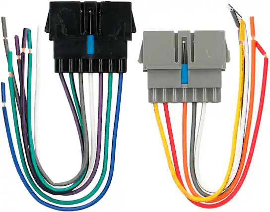 Front. Metra - Speaker Harness for Select 1984-2005 Chrysler, Dodge, Jeep and Plymouth Vehicles - Multi.