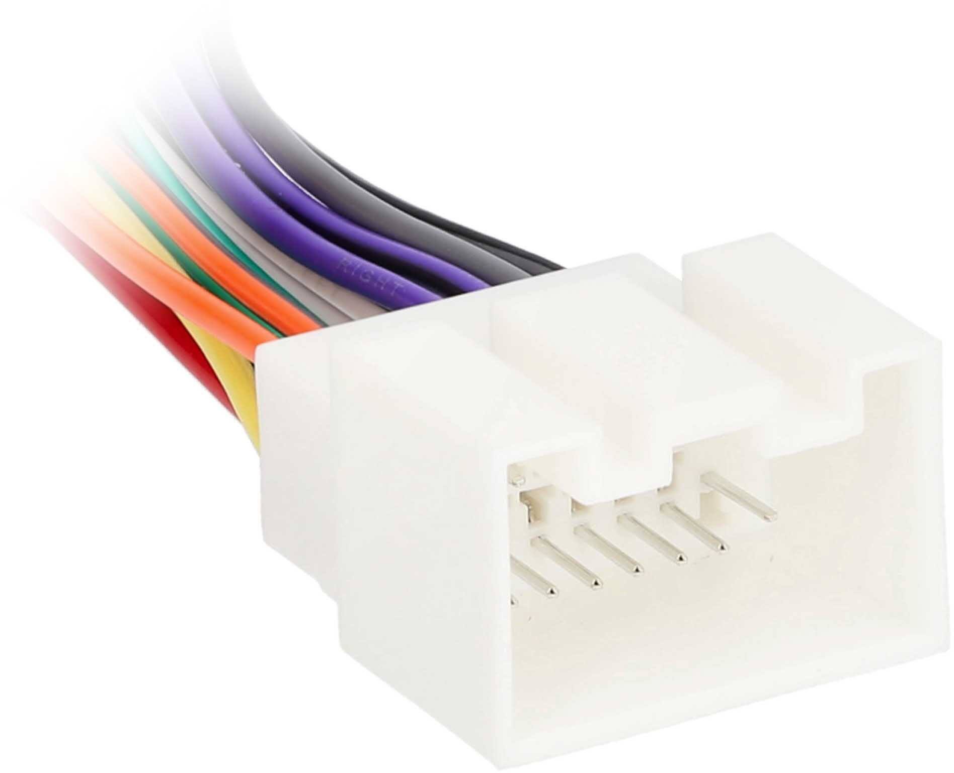 Angle. Metra - Speaker Harness for Select 1998-2011 Ford, Lincoln, Mercury and Mazda Vehicles - Multi.