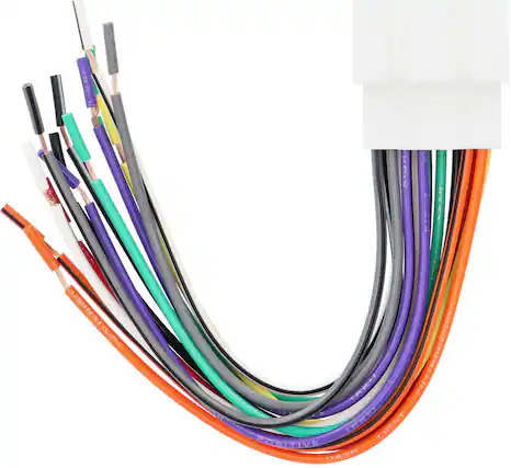 Front. Metra - Speaker Harness for Select 1998-2011 Ford, Lincoln, Mercury and Mazda Vehicles - Multi.