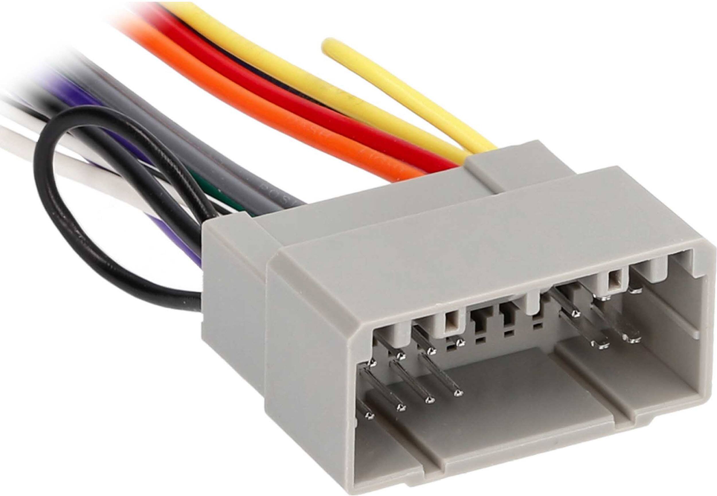 Angle. Metra - Speaker Harness for Select 2001-2012 Chrysler, Dodge and Jeep Vehicles - Multi.