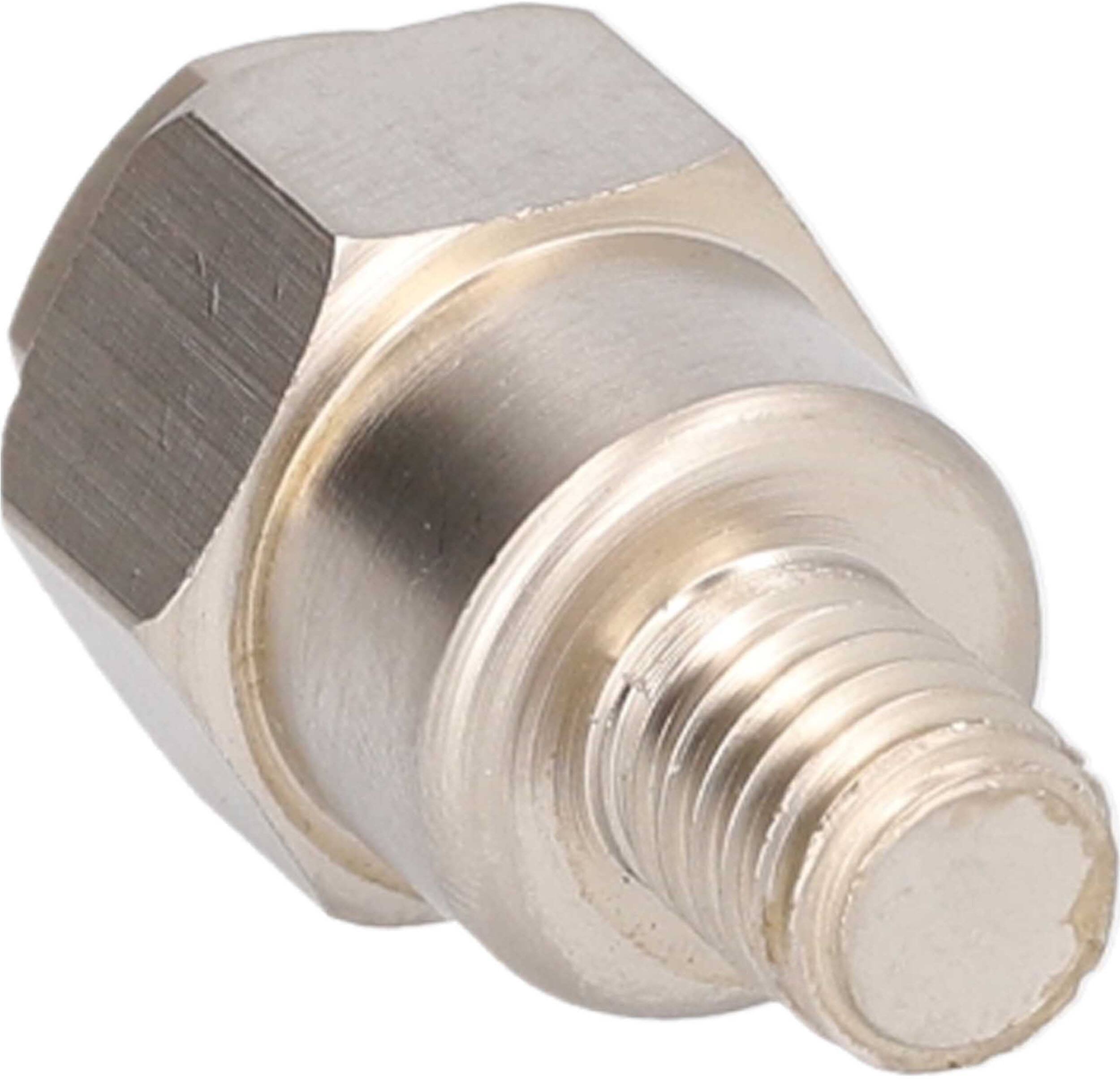 Angle. Metra - Battery Side Post Extender for Most GM Vehicles - Silver.