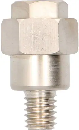 Front. Metra - Battery Side Post Extender for Most GM Vehicles - Silver.