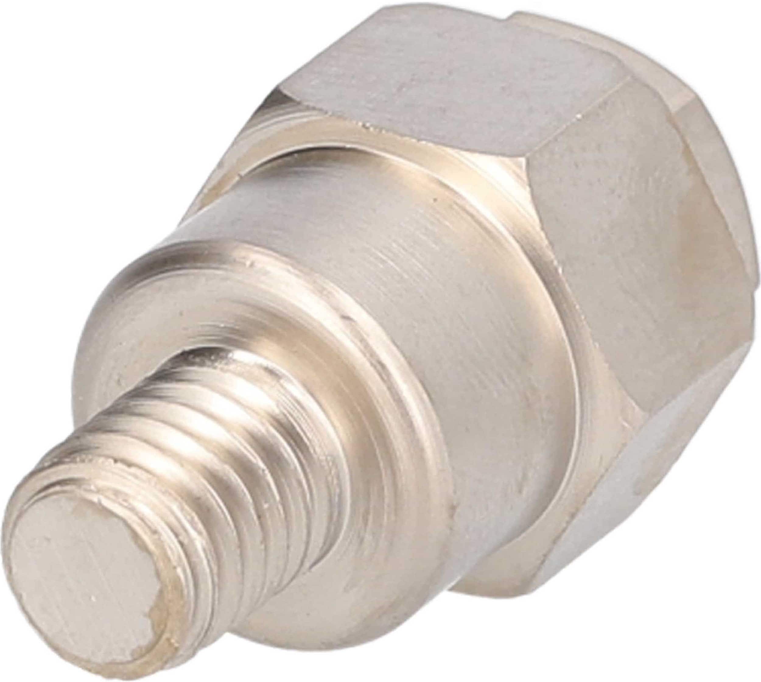 Left. Metra - Battery Side Post Extender for Most GM Vehicles - Silver.