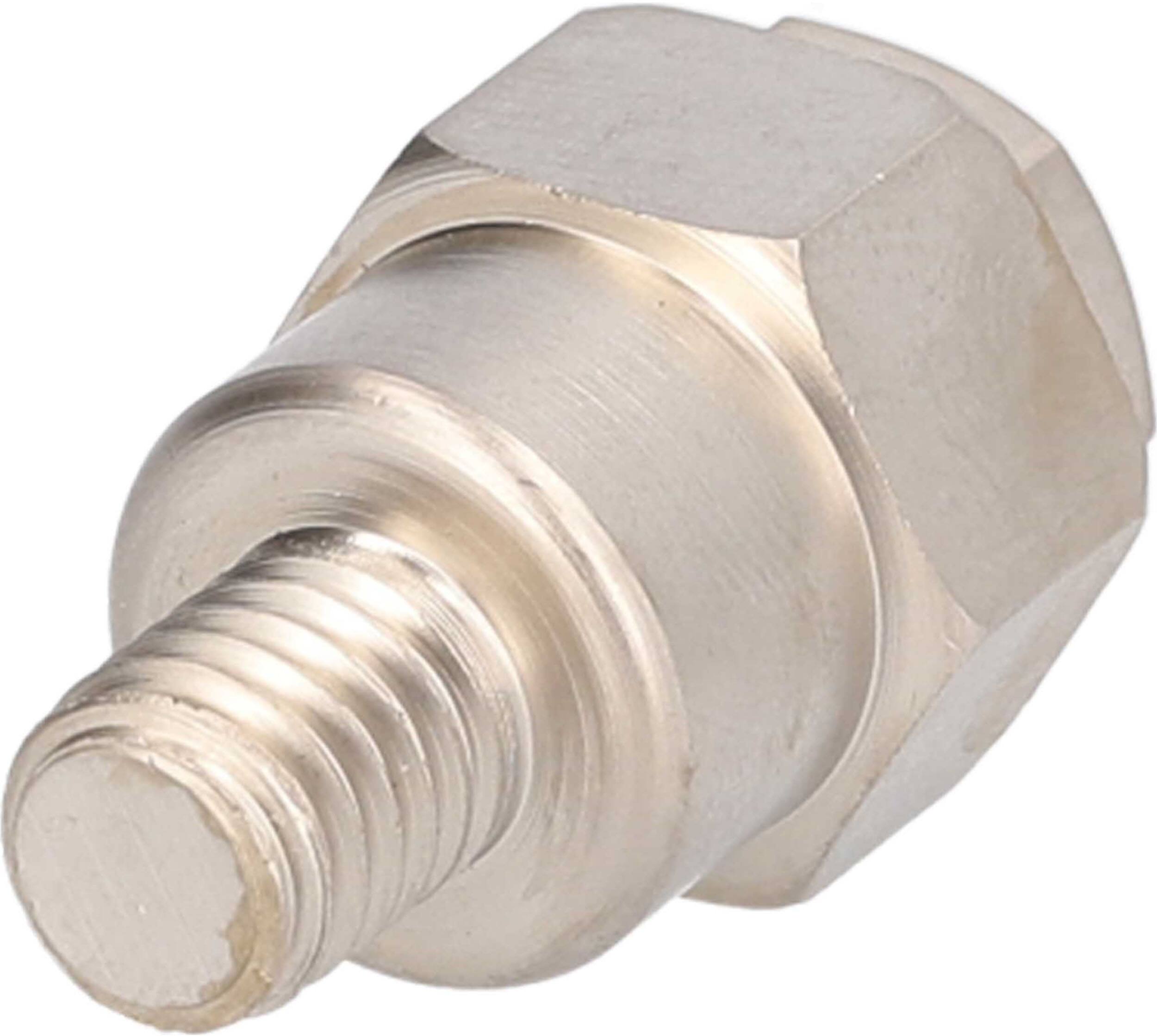 Left. Metra - Battery Side Post Extender for Most GM Vehicles - Silver.