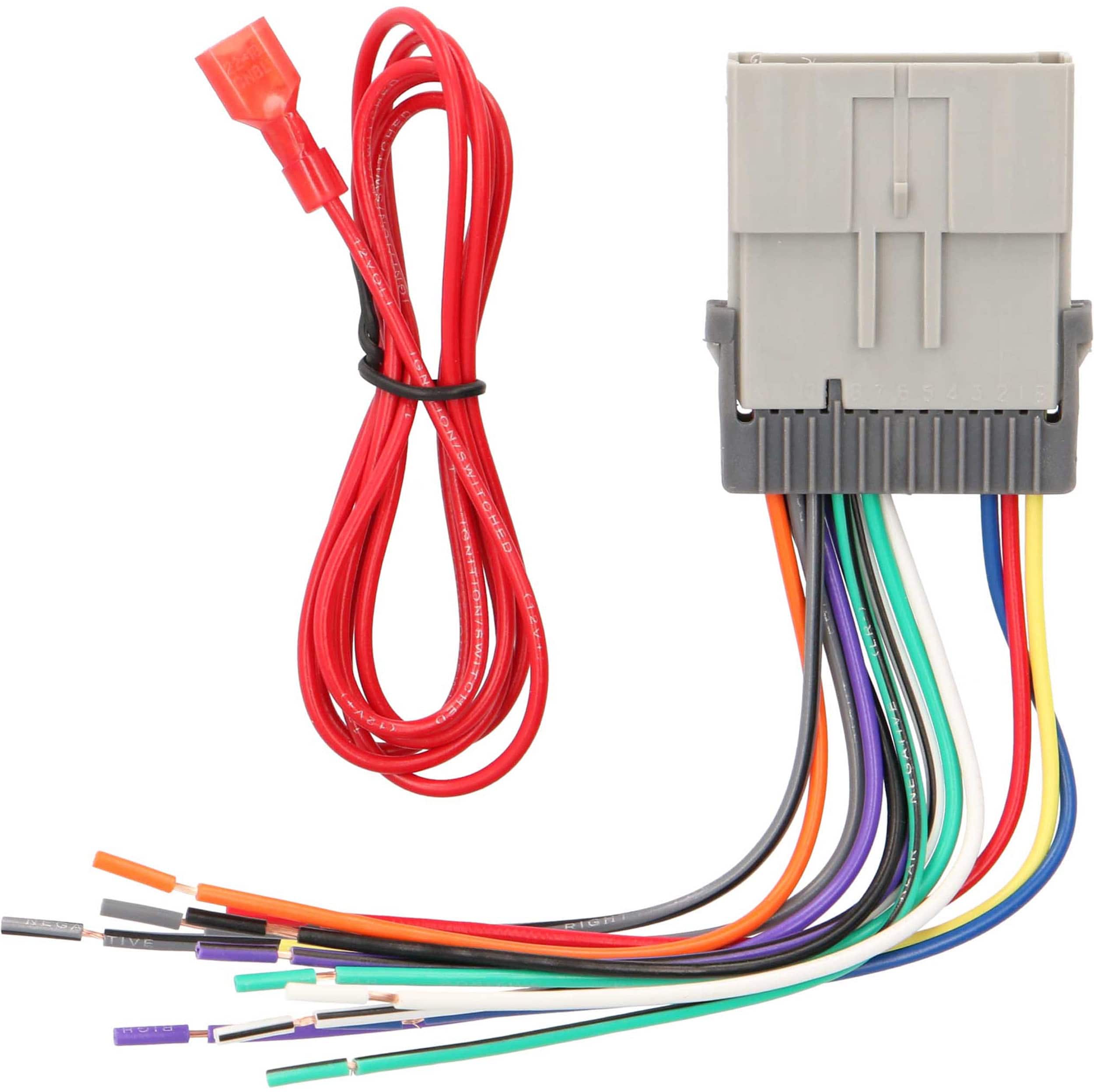 Metra - Wiring Harness for Select 1998-2008 GM, Kia, Toyota and Hyundai Vehicles - Multi - Front_Zoom
