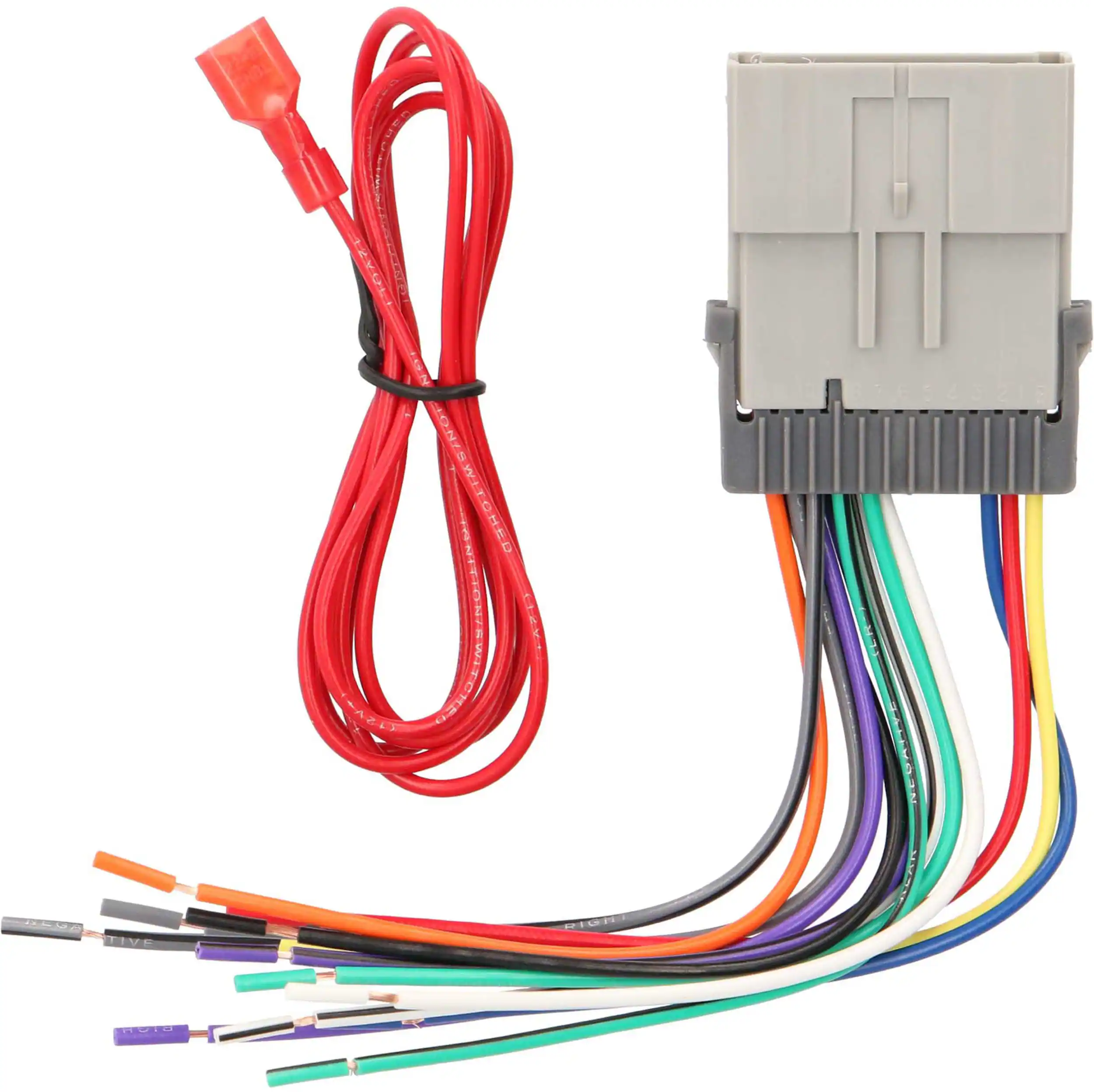 Metra - Wiring Harness for Select 1998-2008 GM, Kia, Toyota and Hyundai Vehicles - Multi