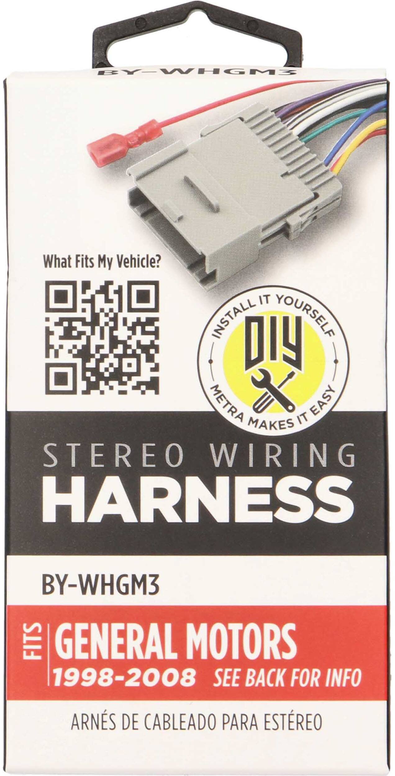 Alt View 14. Metra - Speaker Harness for Select 1998-2008 GM, Kia, Toyota and Hyundai Vehicles - Multi.