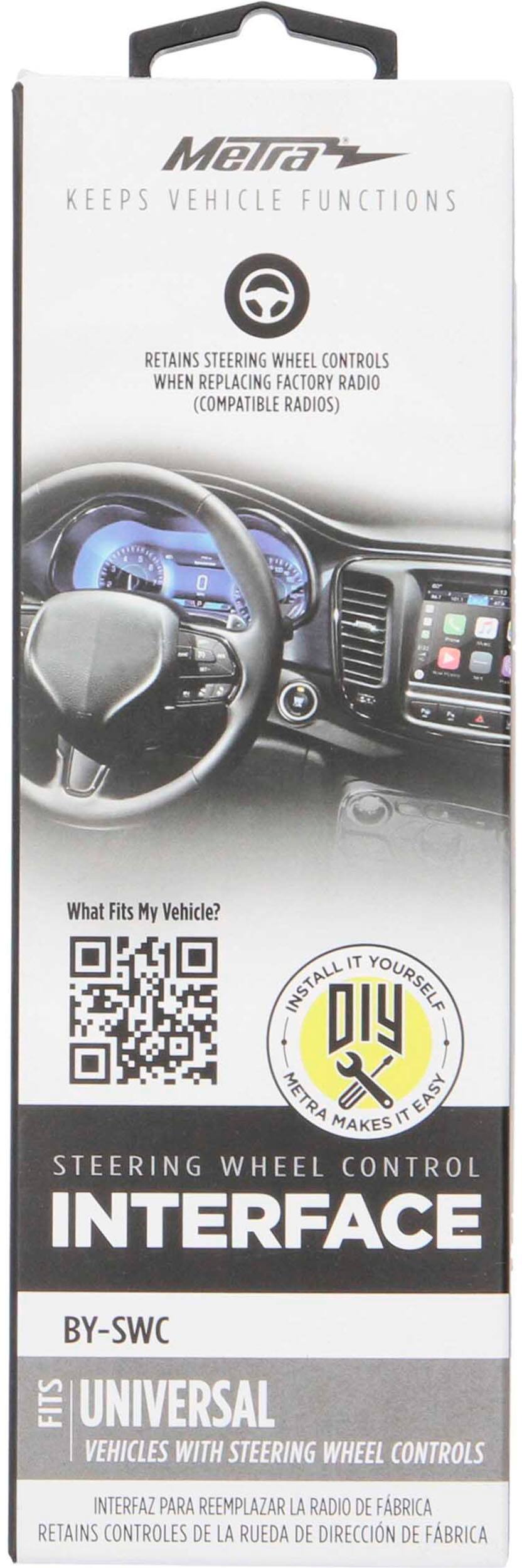 Alt View 16. Metra - Steering Wheel Control Interface - Black.