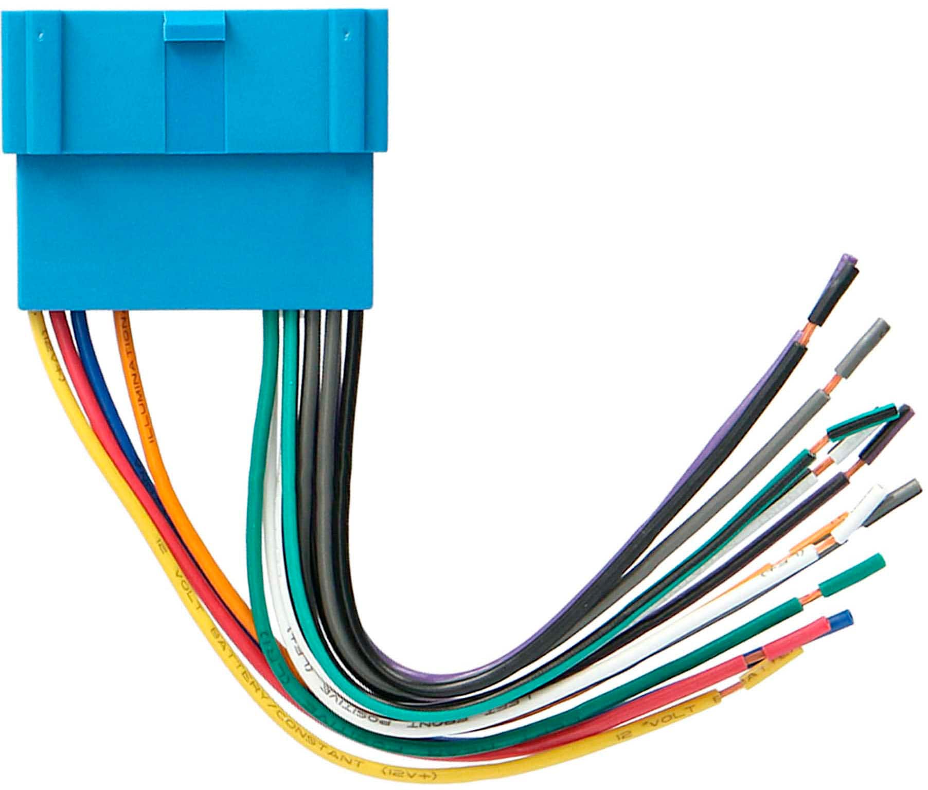 Metra - Wiring Harness for Select 1994-2005 General Motors Vehicles - Black - Front_Zoom