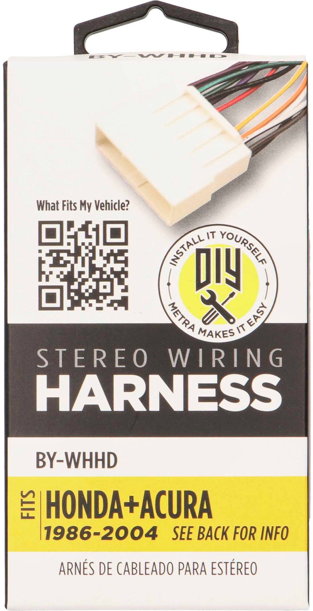 Alt View 13. Metra - Speaker Harness for Select 1986-1998 Honda and Acura Vehicles - Multi.