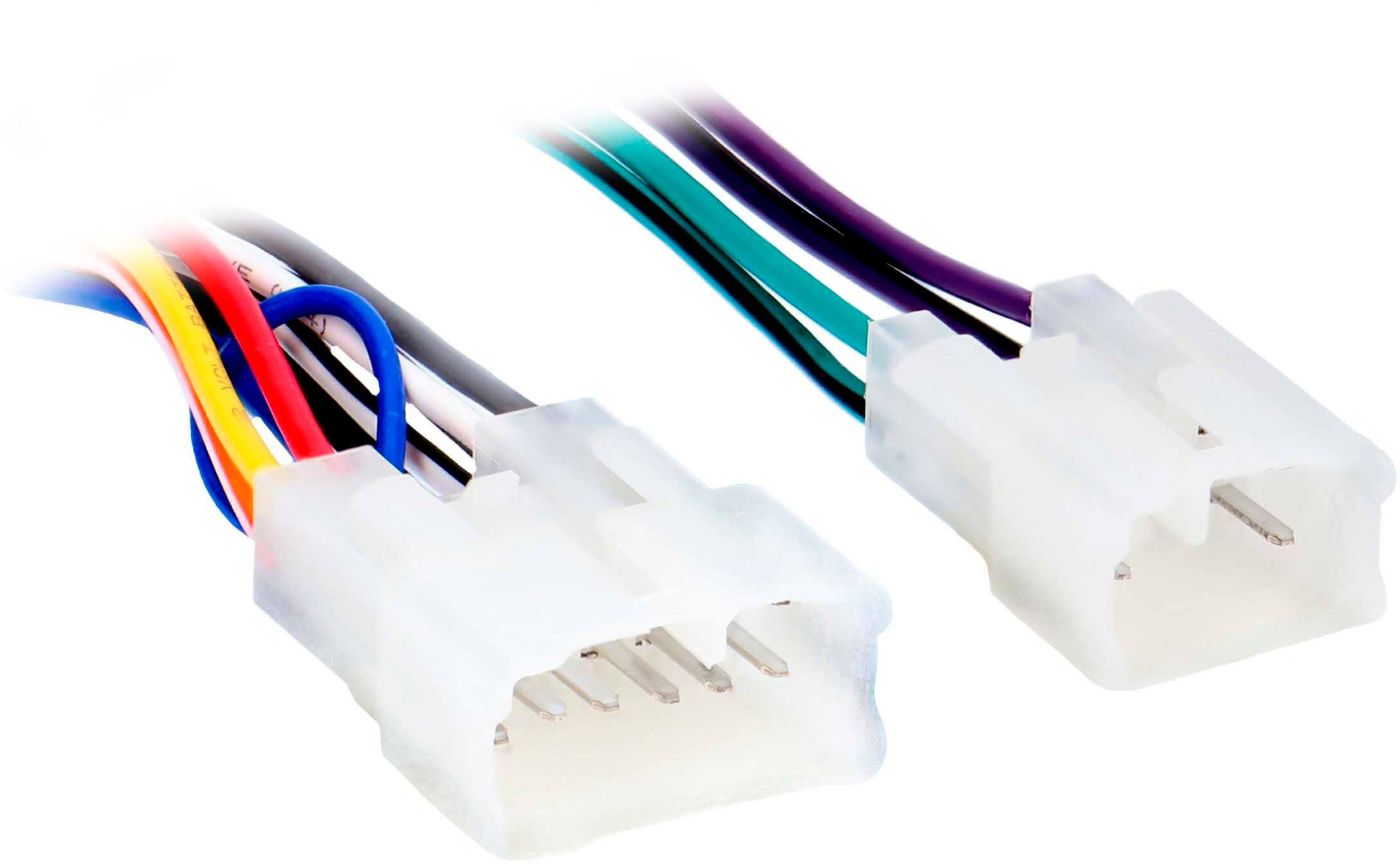 Alt View 11. Metra - Speaker Harness for Most 1987 or Later Toyota, Scion and Subaru Vehicles - White.