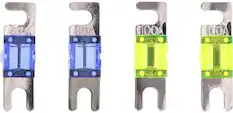 Front. Metra - 60- and 100-amp AFS Fuse (4-Count) - Gray.